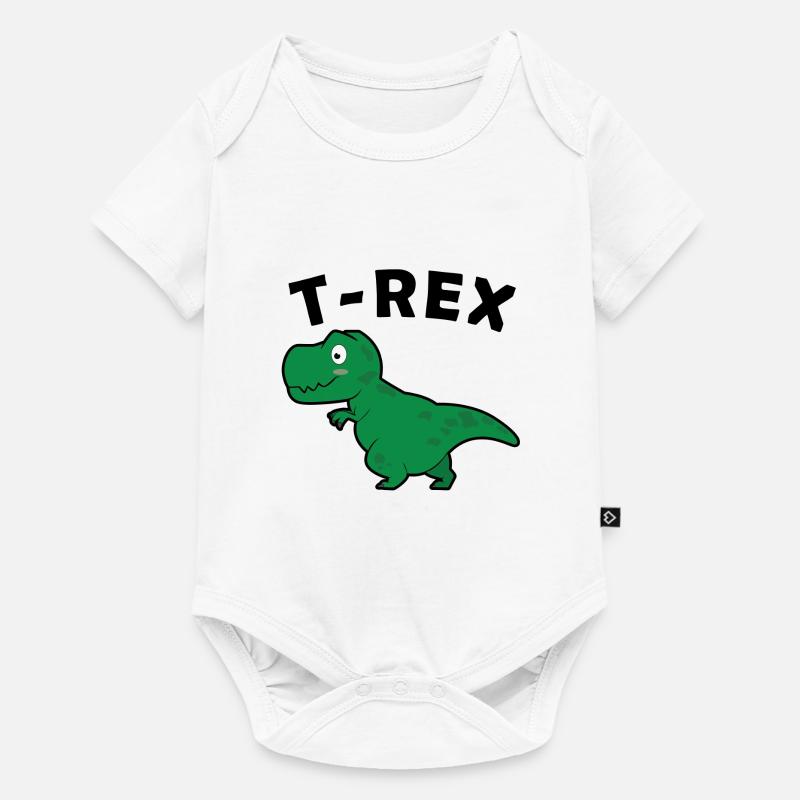 T-REX - Baby Premium short-sleeve bodysuit - white