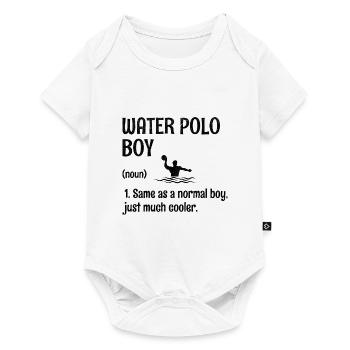 Water Polo Boy Same As A Normal Boy Just Much Cool - Baby Premium short-sleeve bodysuit - white - Front