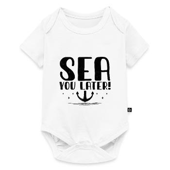 Pédalo Sea You Later - Body à manches courtes Premium Bébé - blanc - Devant