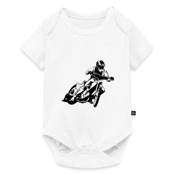 Speedway - Motorcycle Speedway - Body à manches courtes Premium Bébé - blanc - Devant