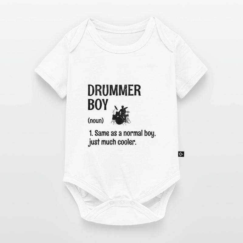 Drummer Boy Same As A Normal Boy Juste Beaucoup Plus Cool Body à manches courtes Premium Bébé