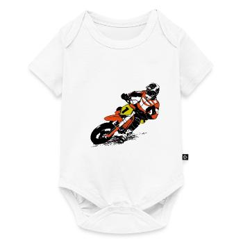 Supermotard - Body à manches courtes Premium Bébé - blanc - Devant