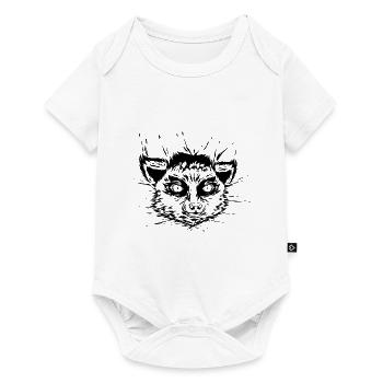Lemur Head - Baby Premium short-sleeve bodysuit - white - Front