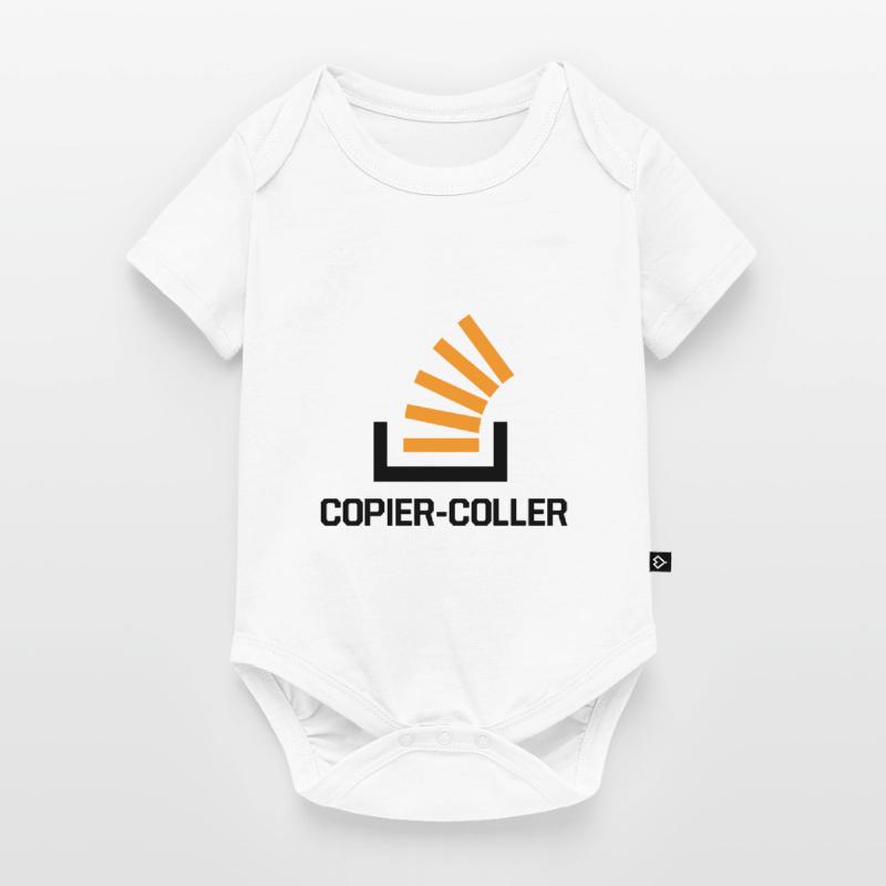 Copier Coller Programmer Software Developer Nerd G Baby Premium Kurzarmbody