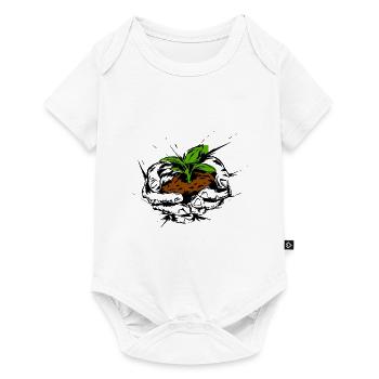Environmental Protection Life - Baby Premium short-sleeve bodysuit - white - Front