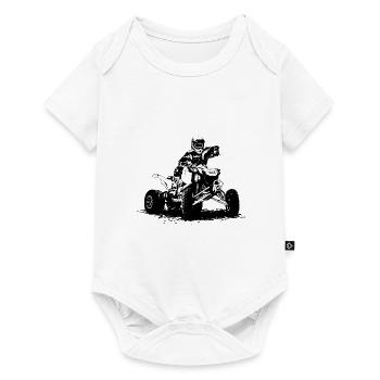 Quad Racing - ATV Racer - Body à manches courtes Premium Bébé - blanc - Devant