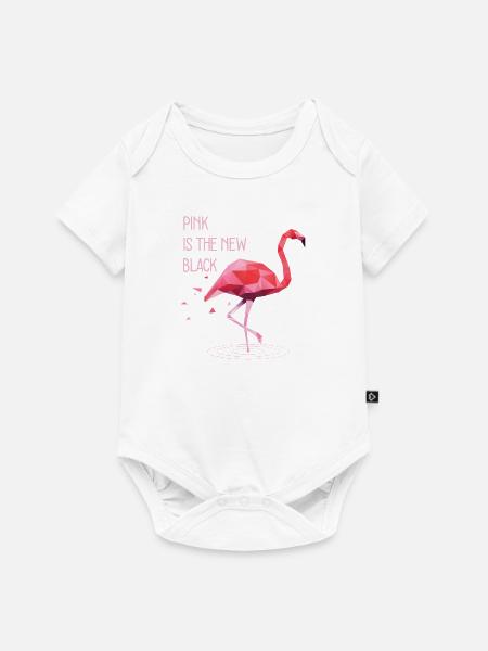 flaming - Premium kortærmet baby-body  - hvid