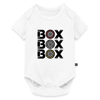 Box Box Box Grand Prix Tyre Compound V2 Design - Baby Premium short-sleeve bodysuit - white - Front