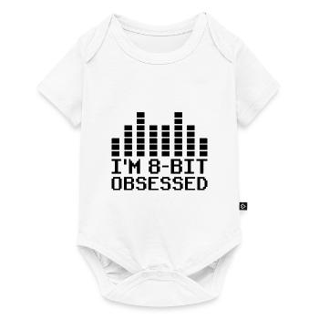 Chiptune Music Lover Groove to the Bleeps and Bloo - Baby Premium short-sleeve bodysuit - white - Front