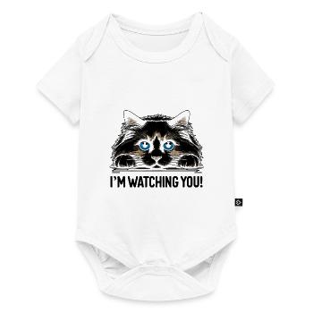 I'm Watching You Ragdoll Cat Lover Ragdolls Cats - Baby Premium short-sleeve bodysuit - white - Front