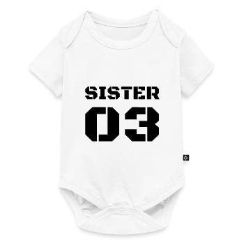Third Sister - Sister 03 - Baby Premium short-sleeve bodysuit - white - Front