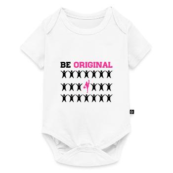 Be Original Cheerleading Cheerleader Cheerdance Gy - Baby Premium Kurzarmbody - Weiß - Vorne