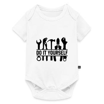Do It Yourself Car lover Mechanic Vehicle Technici - Baby Premium short-sleeve bodysuit - white - Front