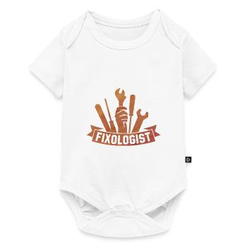 Fixologist Car Lover Auto Mechanic Vehicle Technic - Baby Premium short-sleeve bodysuit - white - Front