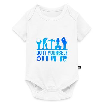 Do It Yourself Car lover Mechanic Vehicle Technici - Baby Premium short-sleeve bodysuit - white - Front