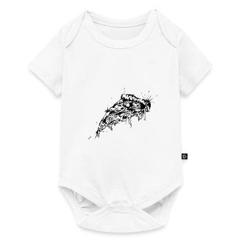 Pizza - Baby Premium short-sleeve bodysuit - white - Front
