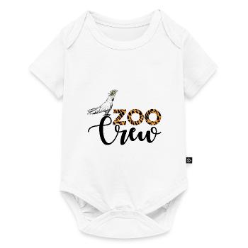 Crew Graphic Animal Keeper Zoo Keeper Animal Lover - Baby Premium Kurzarmbody - Weiß - Vorne