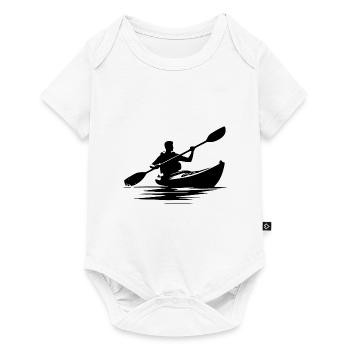 Bateau kayak maniable pour les excursions en kayak - Body à manches courtes Premium Bébé - blanc - Devant