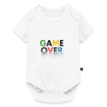 Game Over - great gift idea - Baby Premium short-sleeve bodysuit - white - Front
