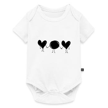 three friends - Baby Premium short-sleeve bodysuit - white - Front