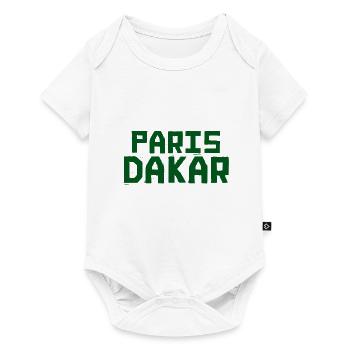 Paris Dakar - Body à manches courtes Premium Bébé - blanc - Devant