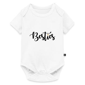 Besties - Baby Premium short-sleeve bodysuit - white - Front