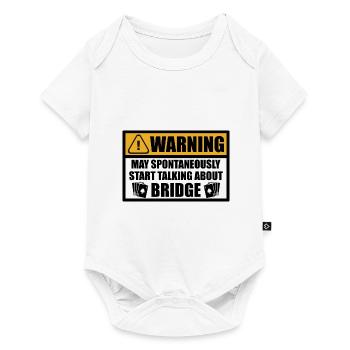 Bridge Player Bridge Player Funny Sayings Humor - Baby Premium short-sleeve bodysuit - white - Front