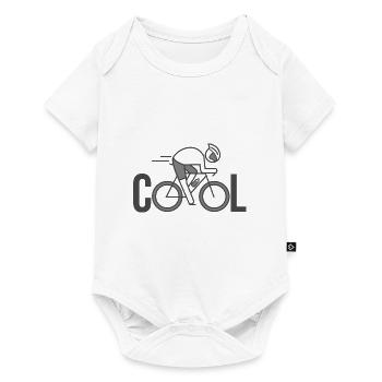 cool bike cyclist bike bikes bikes cool - Baby Premium short-sleeve bodysuit - white - Front