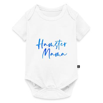 Hamster Mama Animal Lover Pet Owner Rodents Hamste - Baby Premium Kurzarmbody - Weiß - Vorne