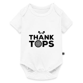 Thank Tops Dart Player Darts Dartboard Bullseye Tr - Baby Premium short-sleeve bodysuit - white - Front