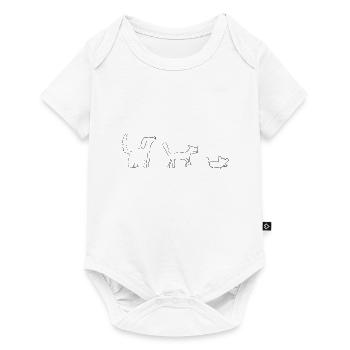 Animals Animal lovers - Baby Premium short-sleeve bodysuit - white - Front