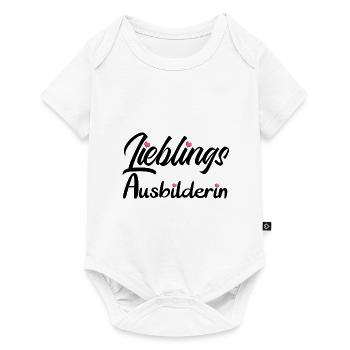 Ausbilderin Lieblings Abschiedsgeschenk Danke - Baby Premium Kurzarmbody - Weiß - Vorne