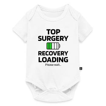 Mastectomy Transgender Breast Removal Gift - Baby Premium short-sleeve bodysuit - white - Front