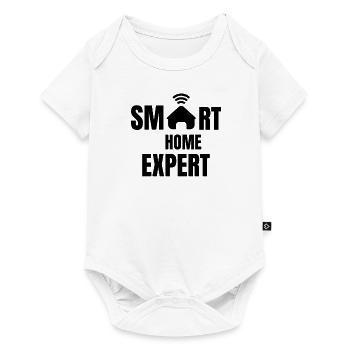 Smart Home Expert | Automated home - Baby Premium short-sleeve bodysuit - white - Front