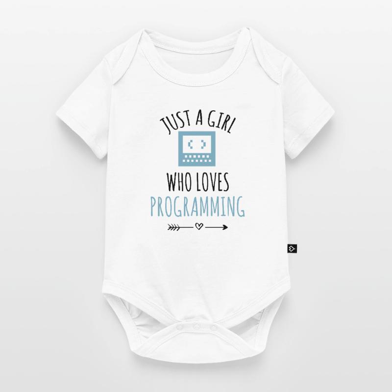 Programmeur programmation fille de codage Body à manches courtes Premium Bébé