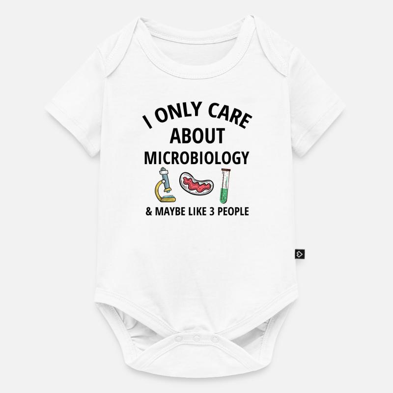 Microbiologie étudiant | Microbiologiste microbiologie - Body à manches courtes Premium Bébé - blanc