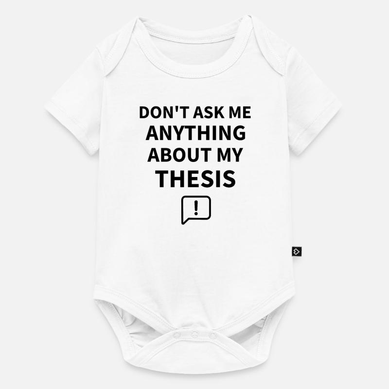 Dissertation PhD thesis | PhD student - Baby Premium short-sleeve bodysuit - white
