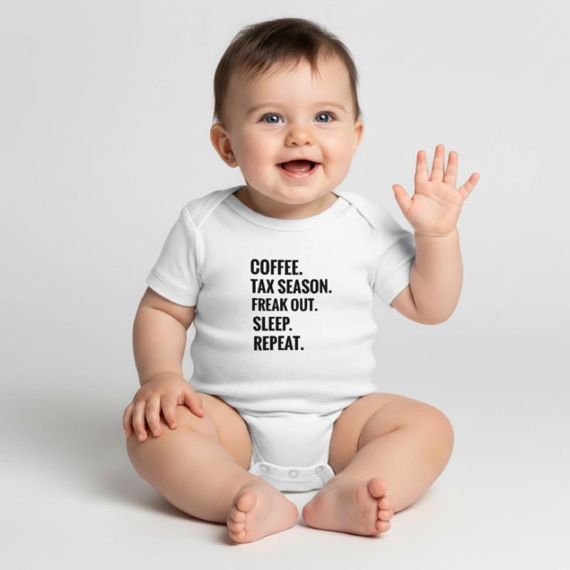 Comptabilité | Comptable comptable Comptable Comptable Body à manches courtes Premium Bébé