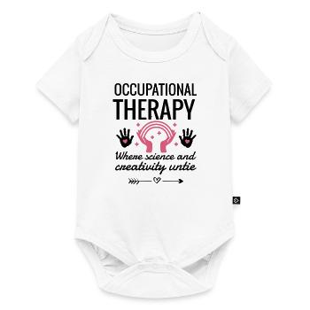 Occupational therapist gift | Occupational therapy therapist - Baby Premium short-sleeve bodysuit - white - Front