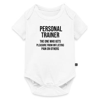 Personal Trainer | Fitness Coach Fitness Trainer - Baby Premium short-sleeve bodysuit - white - Front