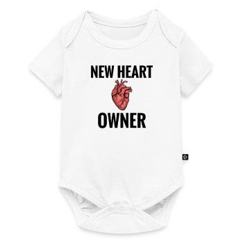 Heart Transplant Gift Transplant Heart - Baby Premium short-sleeve bodysuit - white - Front