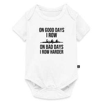 Rower Gift Idea | Rowing team rowing boat - Baby Premium short-sleeve bodysuit - white - Front