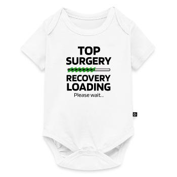 Mastectomy Transgender Breast Removal Gift - Baby Premium short-sleeve bodysuit - white - Front