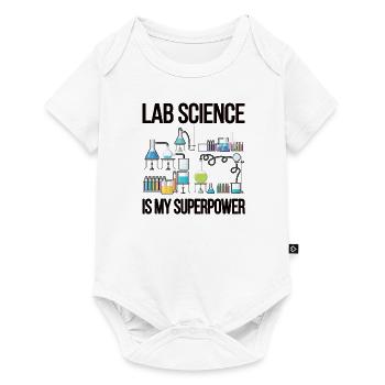 Technicien de laboratoire Technicien médical Technicien de laboratoire Tech de laboratoire - Body à manches courtes Premium Bébé - blanc - Devant