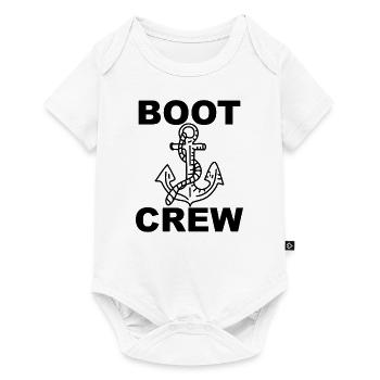 Boot Crew Anker bootfahren Gruppe - Baby Premium Kurzarmbody - Weiß - Vorne