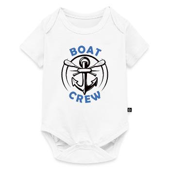 Boat crew as a group Boating - Baby Premium short-sleeve bodysuit - white - Front