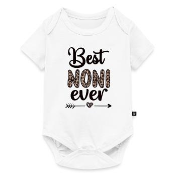 Best Noni Grandma Mother's Day Gift Noni Grandmother - Baby Premium short-sleeve bodysuit - white - Front