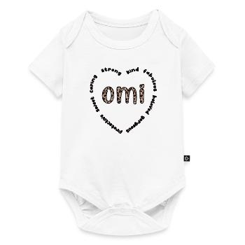 Grand-mère Cadeau de fête des mères Grand-mère Grand-mère Sweet - Body à manches courtes Premium Bébé - blanc - Devant