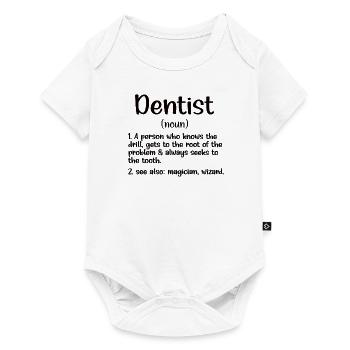 Dentist Gift Dentist Dentist - Baby Premium short-sleeve bodysuit - white - Front