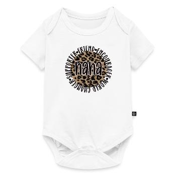 Nana Grandma Mother's Day Gift Nana Grandmother Sweet - Baby Premium short-sleeve bodysuit - white - Front